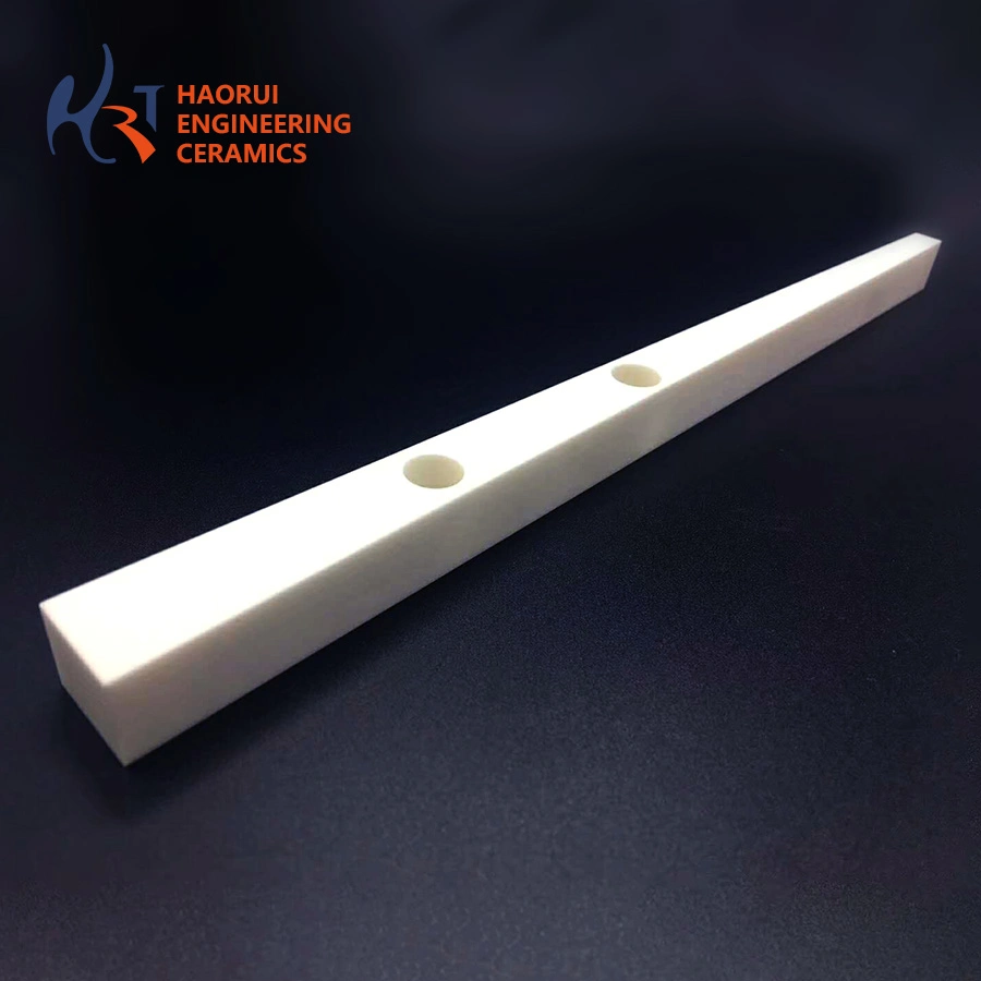 Custom Advanced Ceramics CNC Machining Alumina Ceramic Guide Rod Parts Ceramic Strip