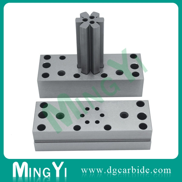 Hasco Special Carbide Punch and Locating Block Set