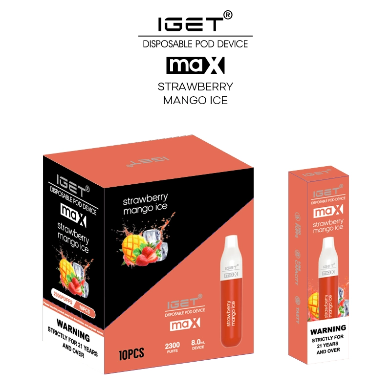 precio de fábrica - Mods de vaporización avanzada - plumas de vapor de la serie Iget Max