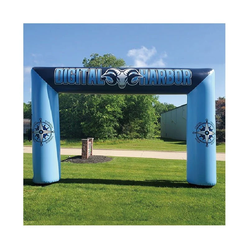 Puerta de arco inflable de PVC de alta calidad, arco de promoción inflable, arco inflable Eventos comerciales