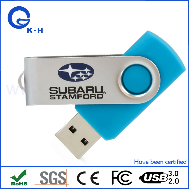 Boa qualidade de Metal Giratório Unidade Flash USB Flash Disk 32g