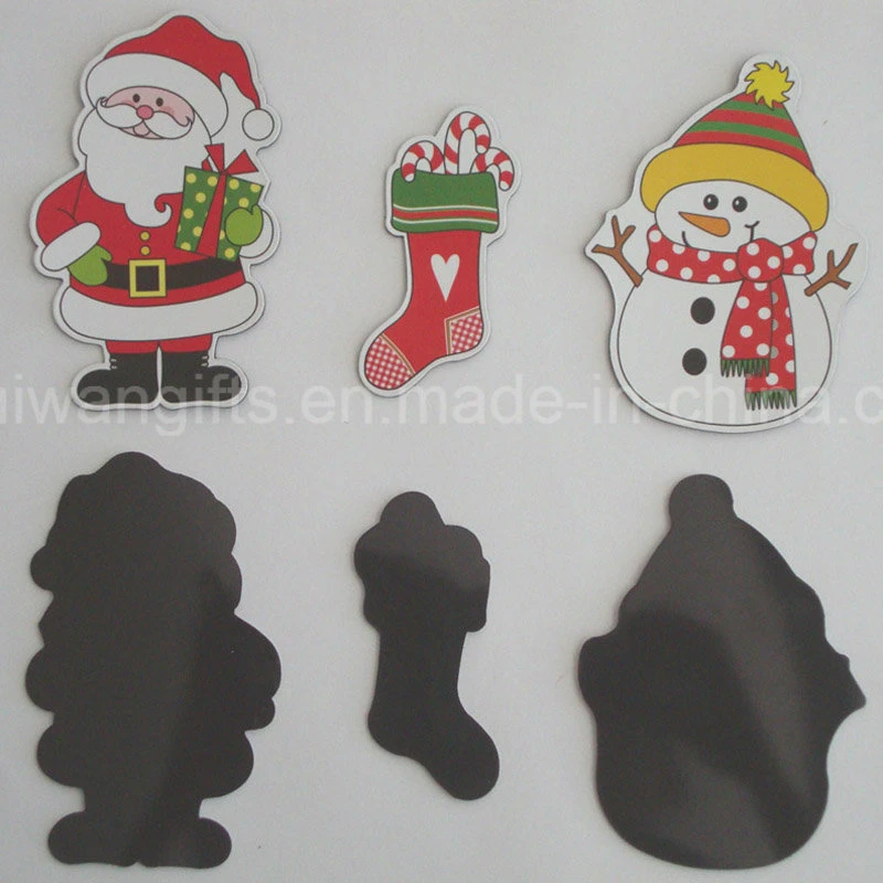 Factory Price Paper Fridge Magnet for Christmas Decoration