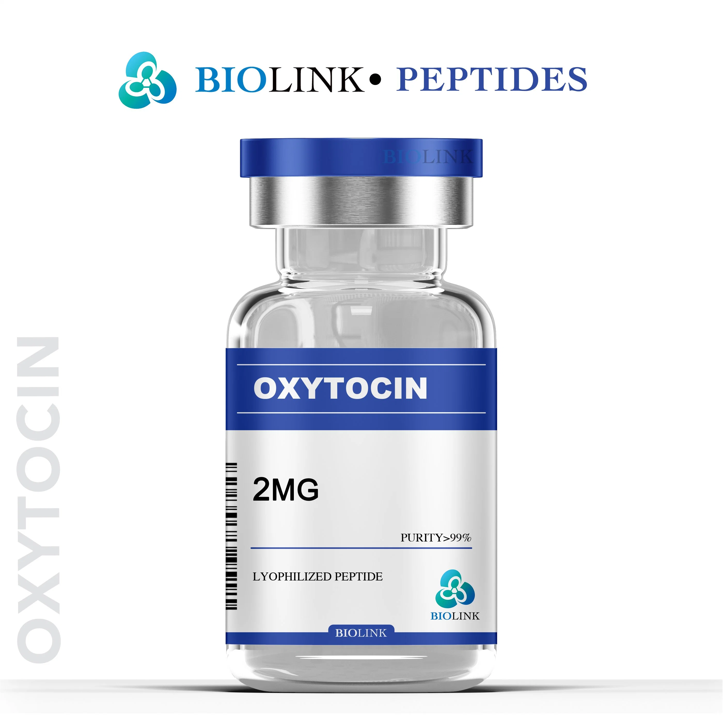 Péptidos Síntesis personalizada Oxytocin Acetato hormona oxitocina Inyección USA muestra de apoyo CAS: 50-56-6