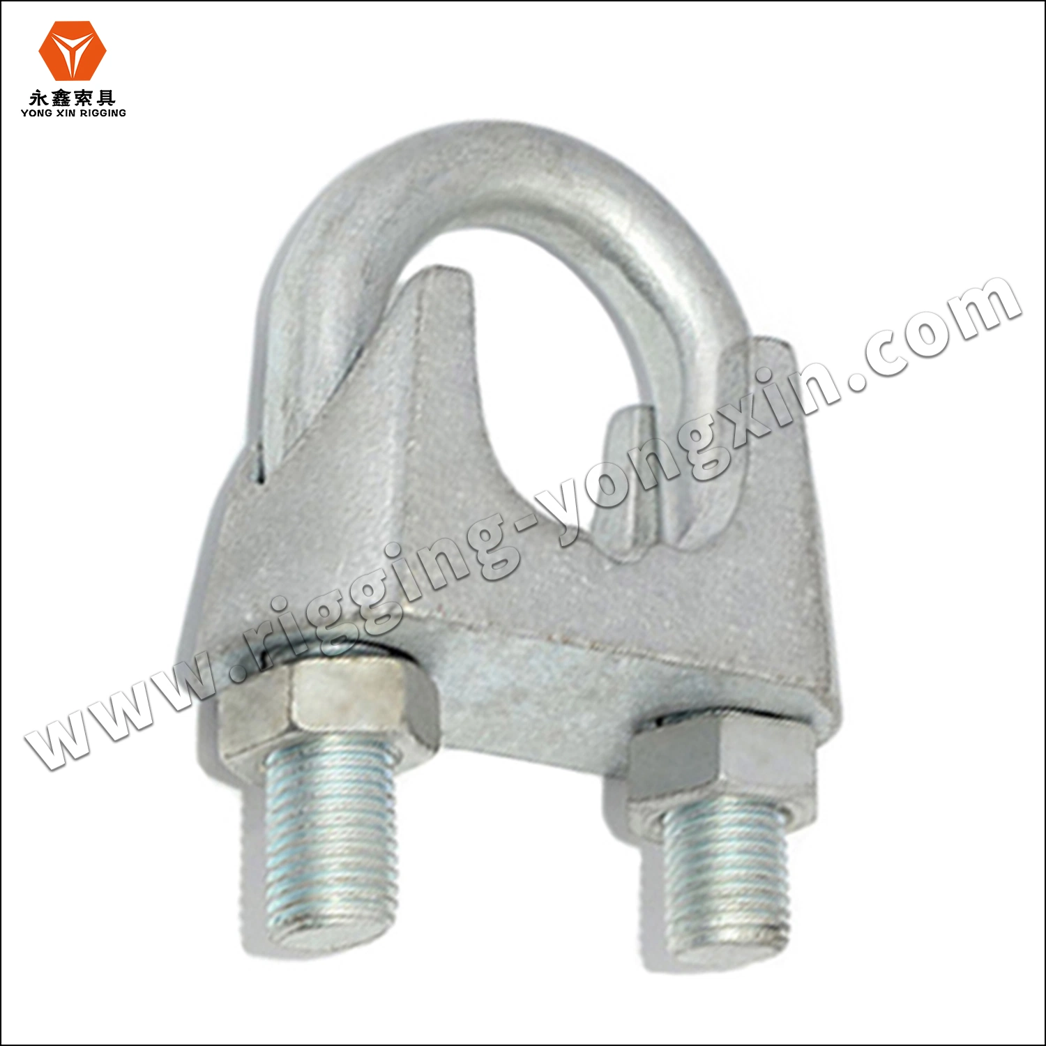 Factory Direct Sales DIN741 Steel Wire Rope Clip for Rigging Hardware