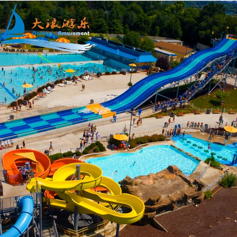 Wasserrutsche Zubehör für Kinder und Erwachsene mit fallendem Pool