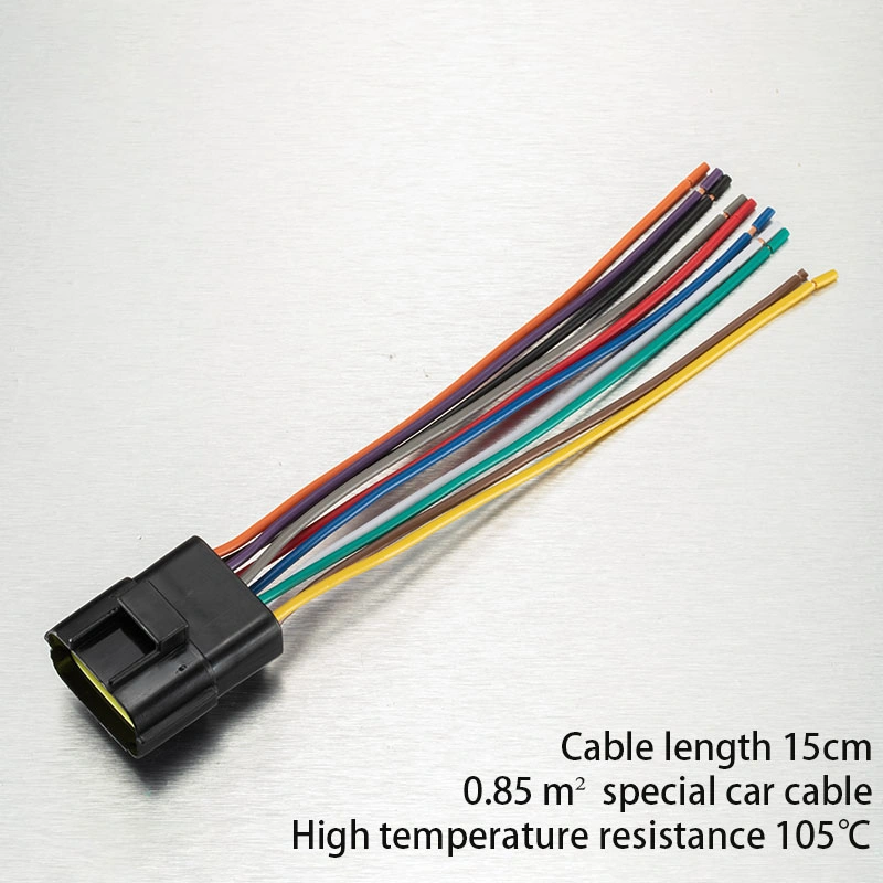 RV Meishuo0.85m2; 20AWG de Zhejiang, China mazo de cables de conector de cable de toma de Qvp1.8 Serie 1PIN/pin 2