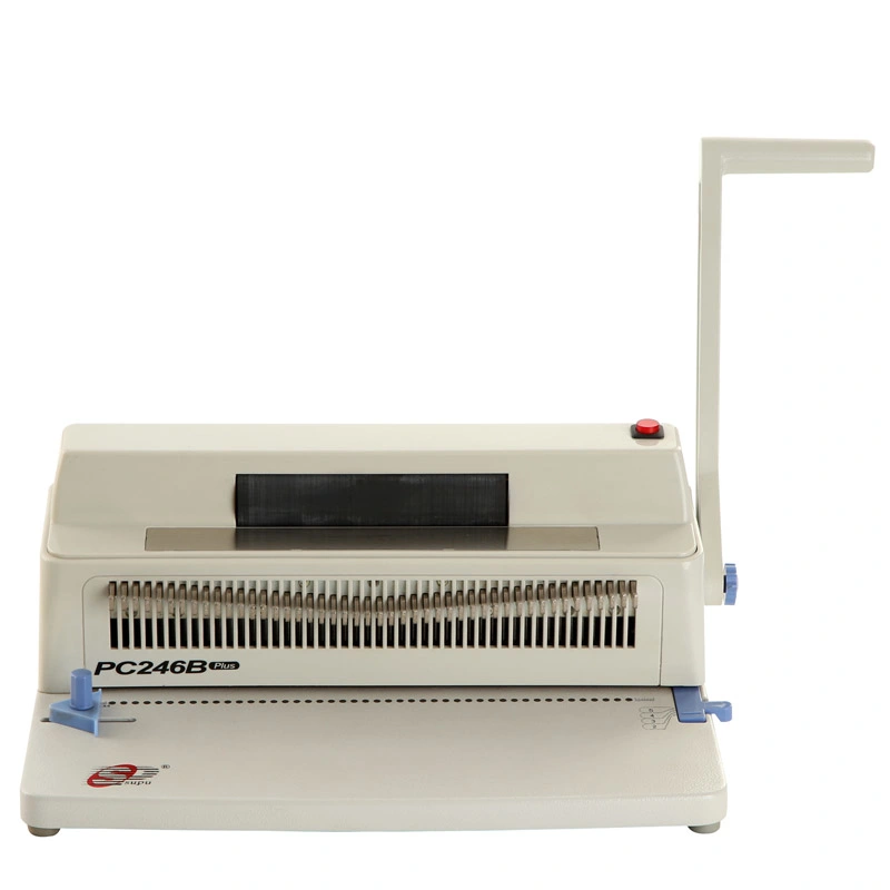 300mm Work Width Manual Punching and Electric Binding Machine PC246b Plus