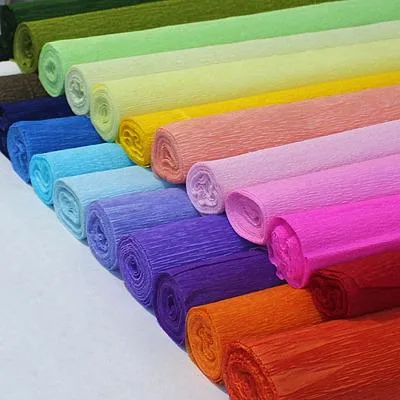 Custom Colorful Manufacturers Crepe Paper Roll Flower