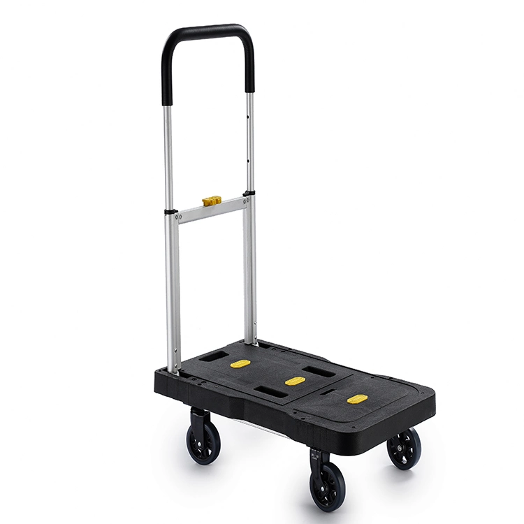 Plástico plegable Trolley con soporte de plástico