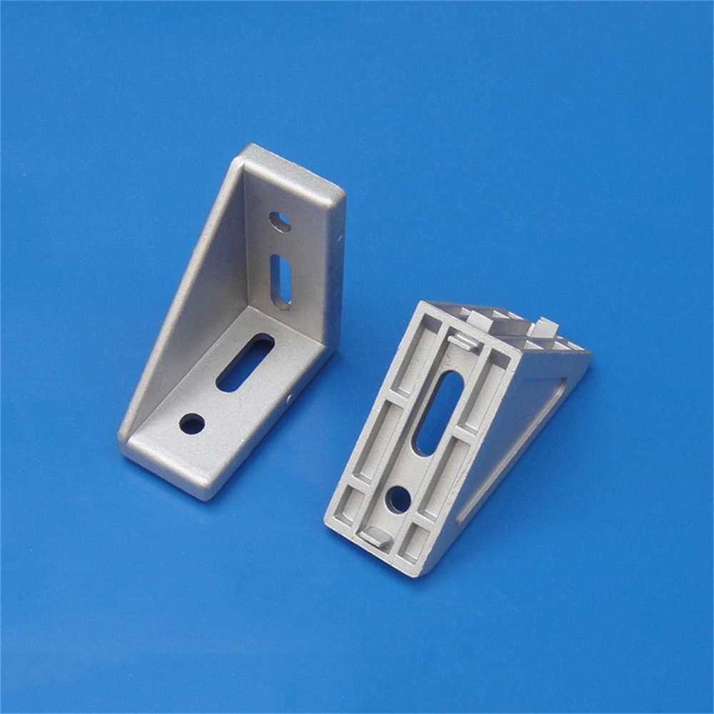 Alu Connection Angle Bracket 4590 Die-Cast Aluminum, Profile 4545