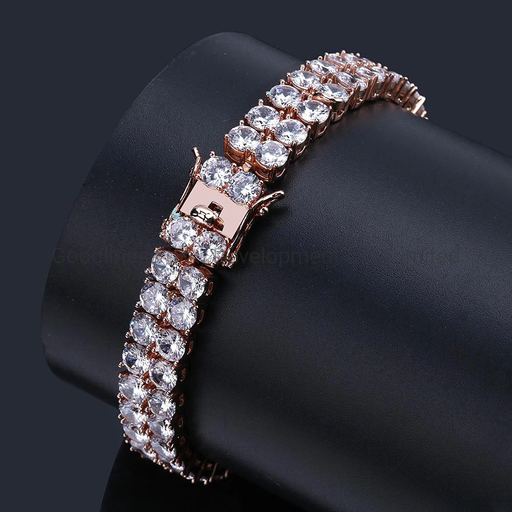 Novo Tênis Arrivel Micro Inlaind Zircon Duplo Bracelete Zircon Joalharia