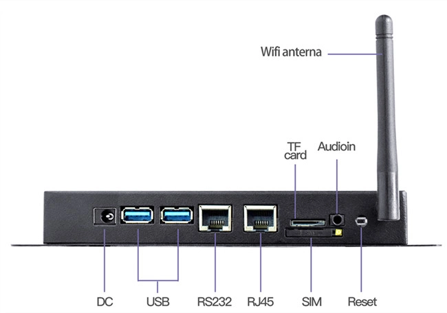 4K personalizada UHD Android Media Player