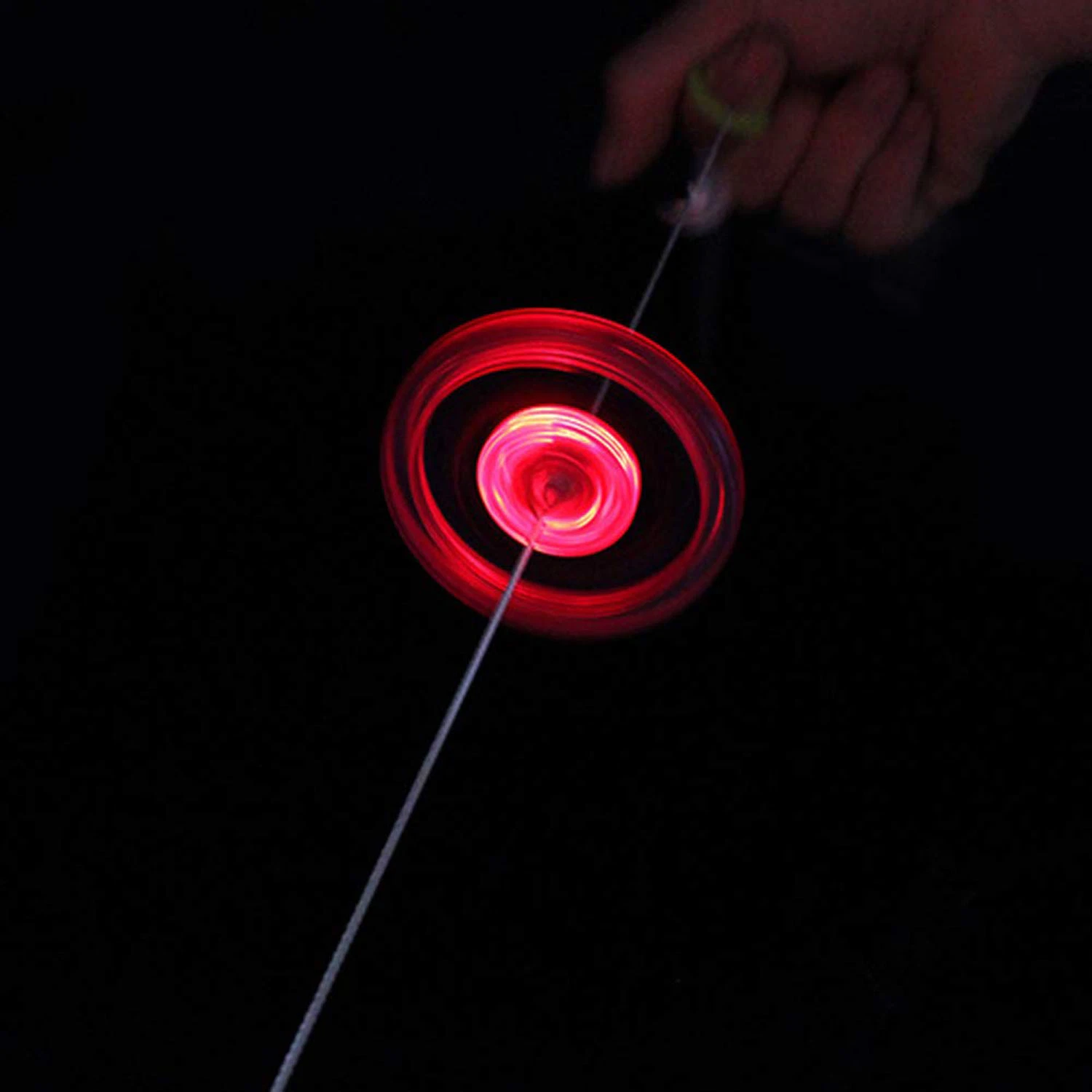 LED Flash Cable Gyro Flywheel Light Toys