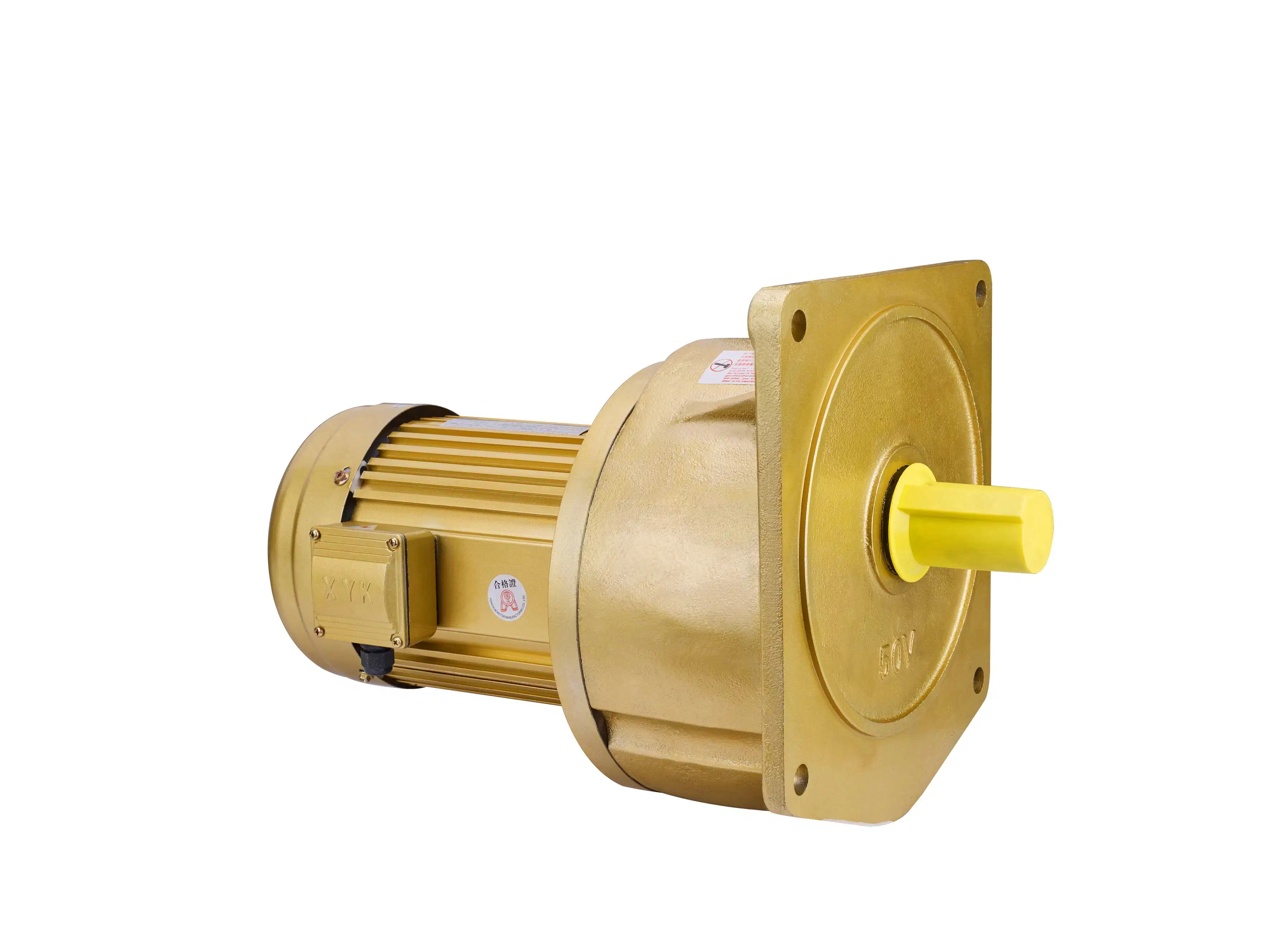 Horizontal Attached Single-Phase Three-Phase Aluminum Shell (brake) Gear Reducer Motor