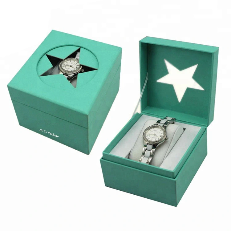 Custom Elegant Paper Gift Window Watch Jewelry Packaging Boxes Wholesale/Supplier