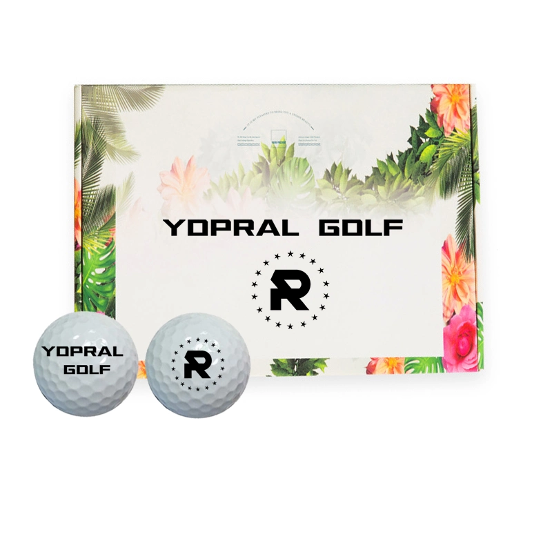 Golf Balls 2 3 4 Piece Tournament Promotion Printing White Custom Logo