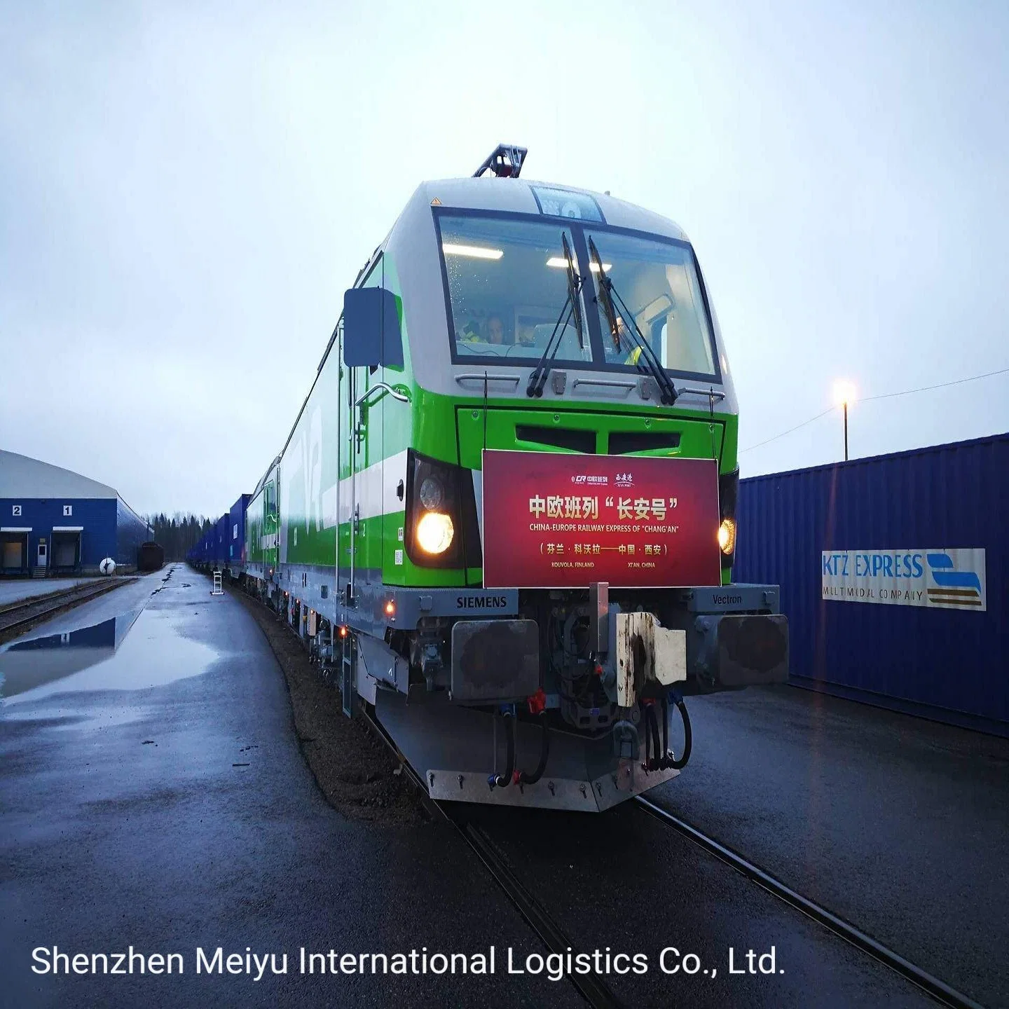 Railway Freight Forwarder Door to Door Service From China to Europe