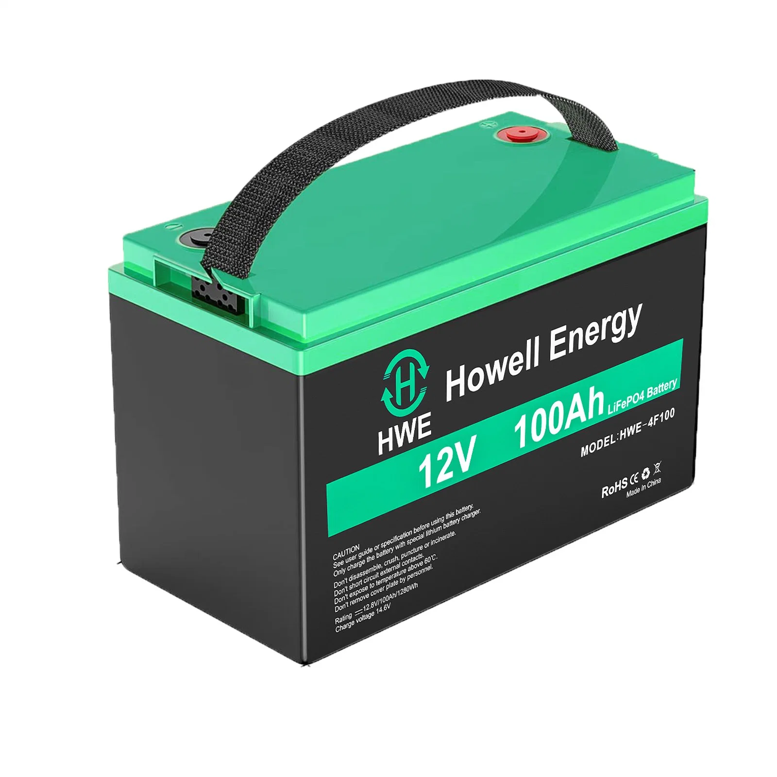 12V 100ah 200ah 300AH Tricciclo eléctrico Li-ion Power LiFePO4 litio Batería de fosfato de hierro