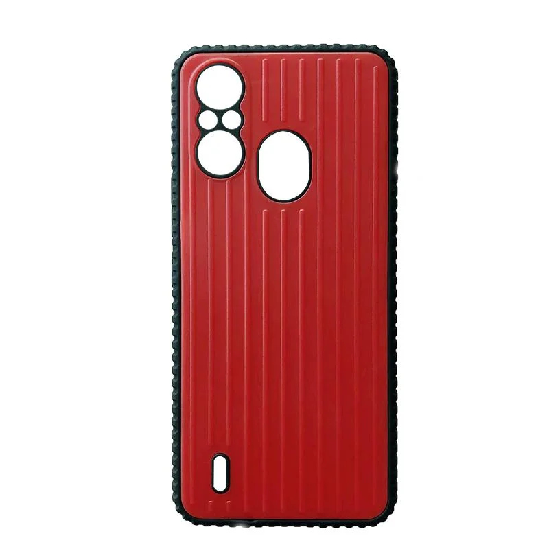 Accessoires pour téléphone portable Freelander Two en une seule couverture rigide pour étui de téléphone Infinix Smart6 Smart5.