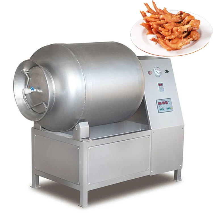 Chicken Massage Stainless Steel Meat Tumbler Vacuum Bacon Machine