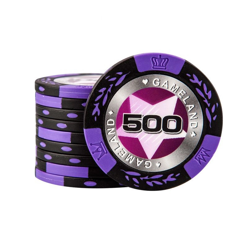 Hot-Selling Wholesale/Supplier OEM Material Plastic ABS Casino Games Ept Poker Chips Ceramic Golf Texas Hold Em Poker Chip Set