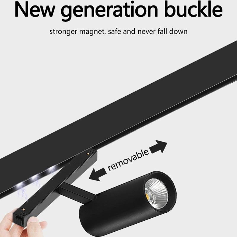 Neue moderne Embedded magnetische LED Track Lamp LED Lampe magnetisch Deckenbeleuchtung Für Den Innenbereich