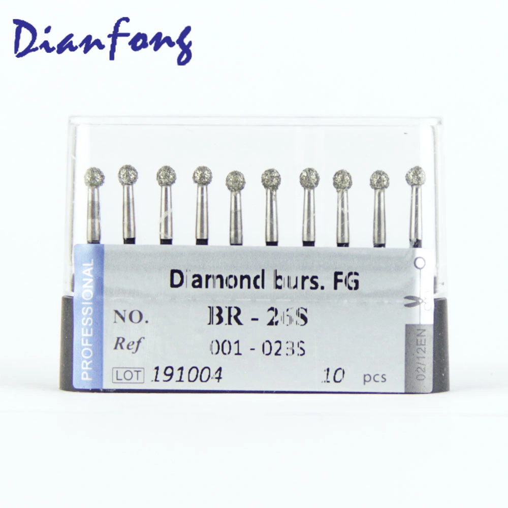 Br-26s Ball Shape Dental Diamond Burs