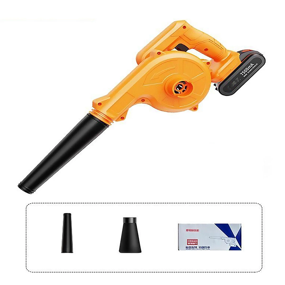 18V Electric Leaf Blower and Vacuum Cordless Leaf Blower Family Garden Tools Blow-and-Suck Dual-Use Vacuum Electric Leaf Blower