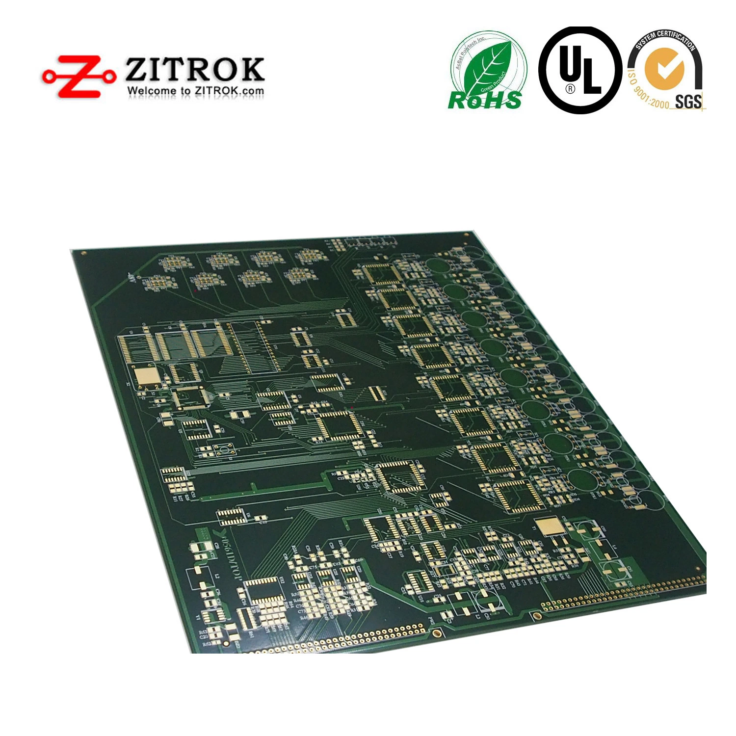 Custom Rogers 4003 PCB RF Proveedor, placa de circuito impreso de alta frecuencia de fabricación de PCB EMS