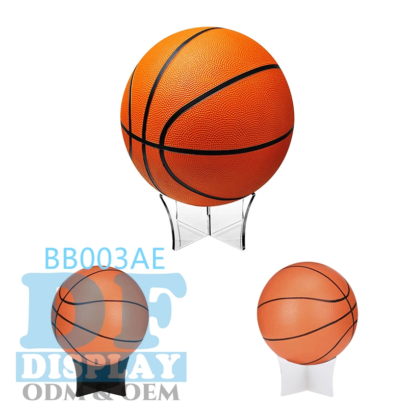 Acrylic Basketball Storage Stand Football Display Stand Storage Holder for Volleyball Rugby Soccer Rack for Retail