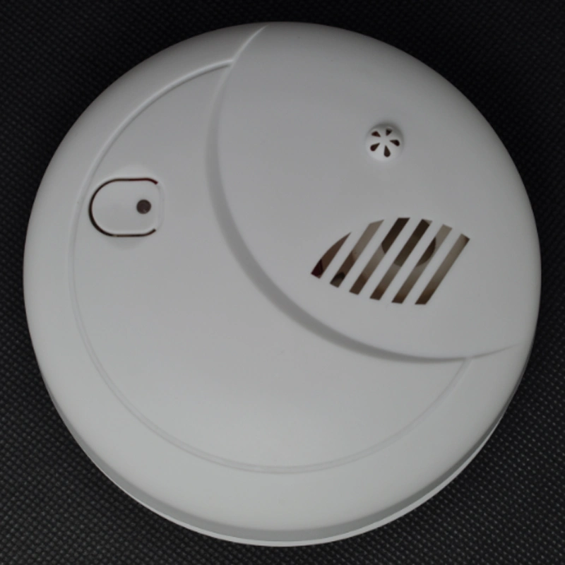 Smoke Detector and Heat Temperature Sensor Alarm Combination with Fire Alarm