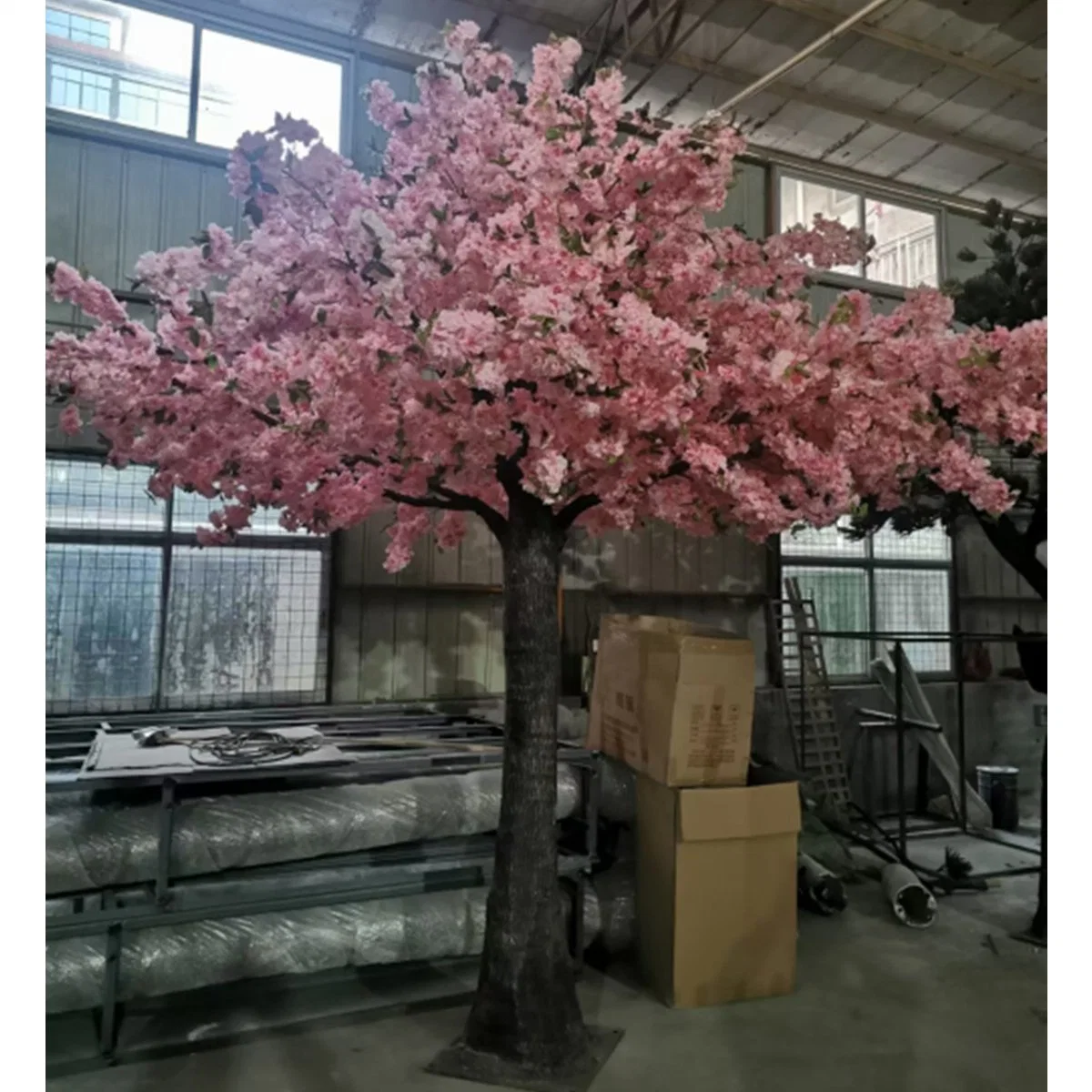 Grand Sakura pour la décoration d'hôtel cerisier Blossom arbre artificiel