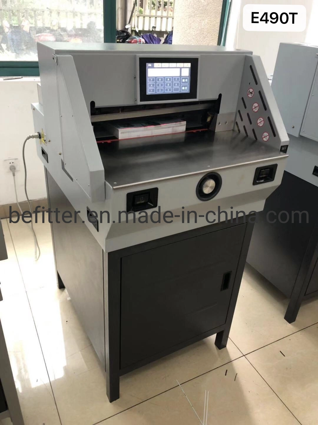 E460T 460mm 18inch Electric program control guillotine paper cutter cutting machine