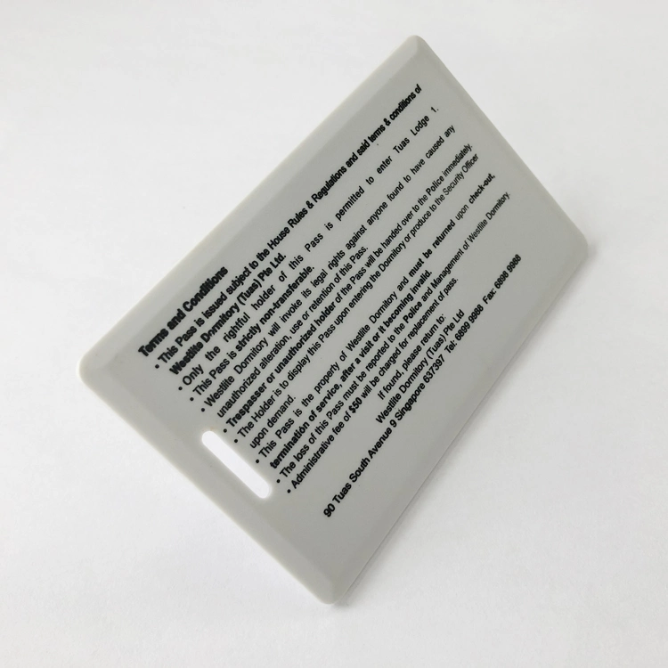 Safer and Convenient Access Rewriteble 125kHz RFID Blank Thin ID Card