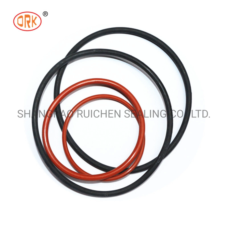 Food Grade FDA O Ring ASTM D2000 Silicone Good Elongation Flat O-Ring