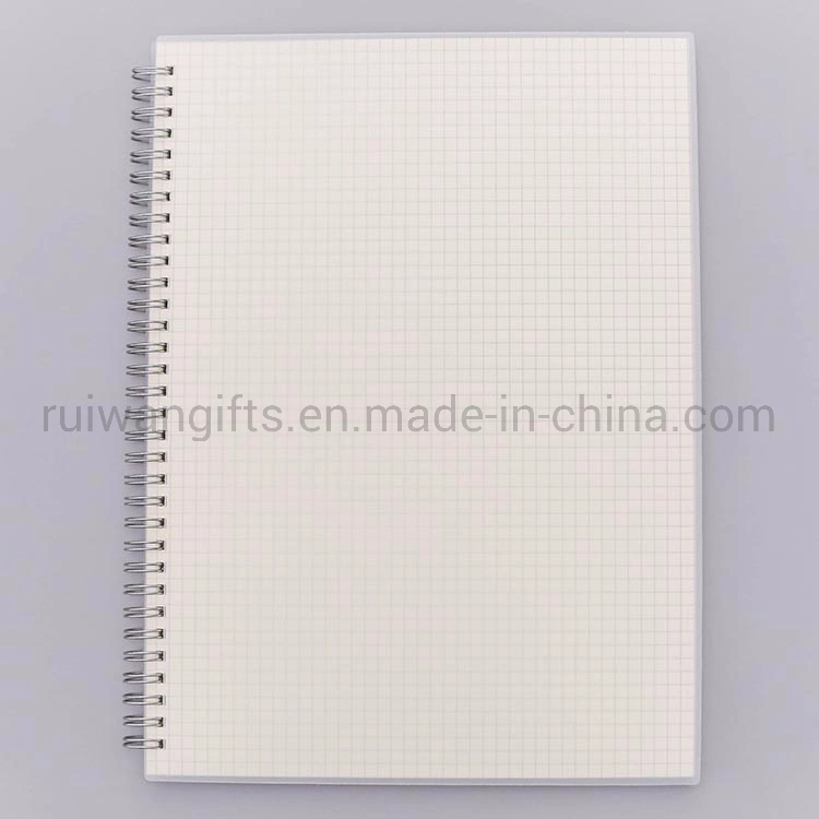 Tapa de PP Cuaderno de espiral Cuaderno de escuela A5, A6, B5