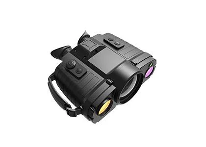 Cámara de infrarrojos no refrigerada láser Tangefinder térmico Binocular para visión nocturna