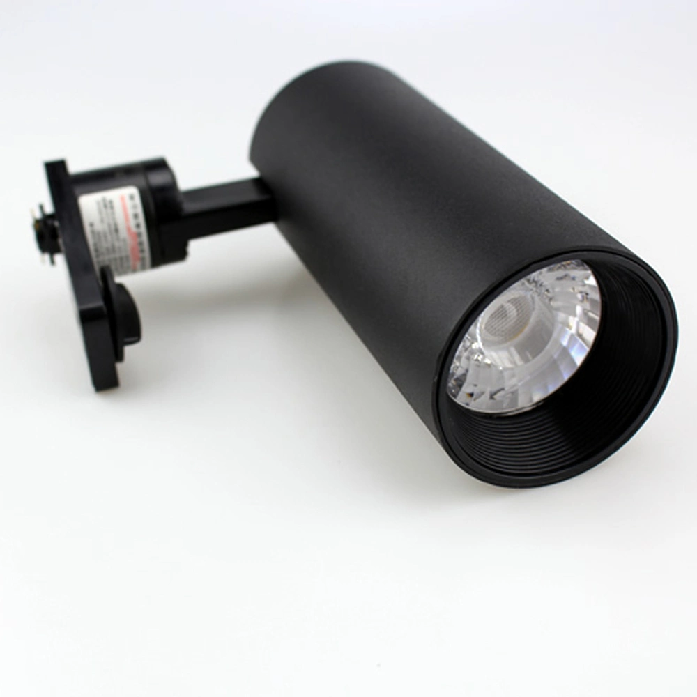 Black and White Color 20W Circle LED COB Track Light