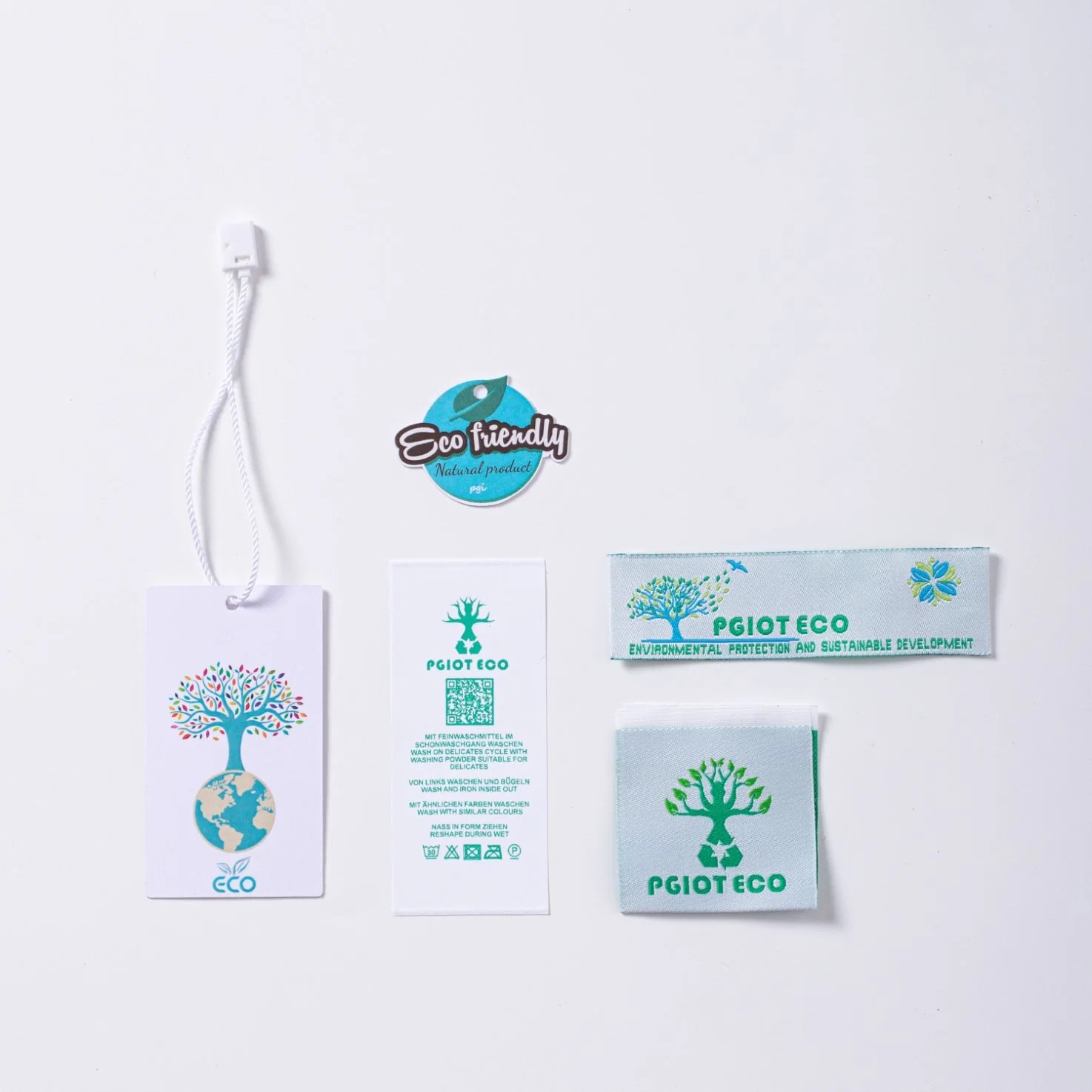 Embossed Hang Tag Paper Matte Cardboard Garment Tag Swing Hangtag Free Swing