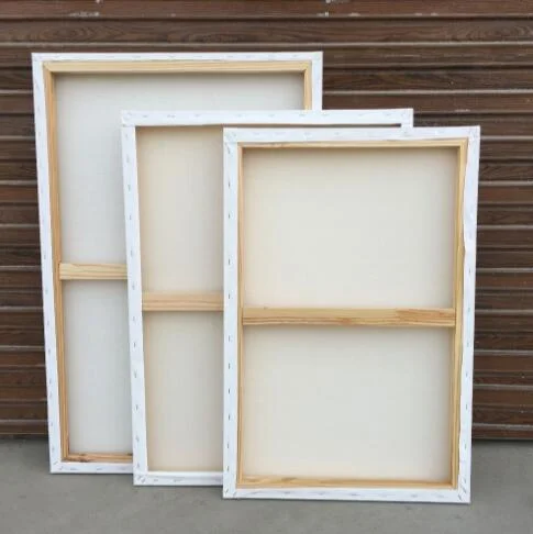 Blank Stretched Canvas for Arts Painting Supply