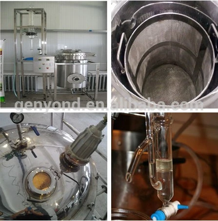 Marigold Essential Oil Extractor Distiller Distillation Machine Extraction Equipment