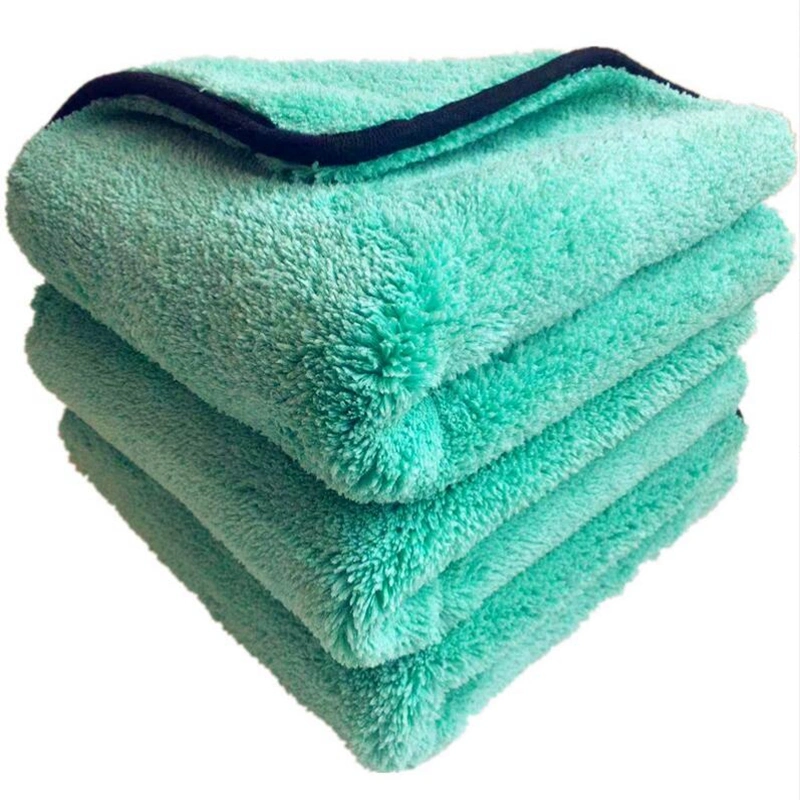 600GSM and 1200GSM Thicker Coral Fleece Microfiber Car Cleaning Towel