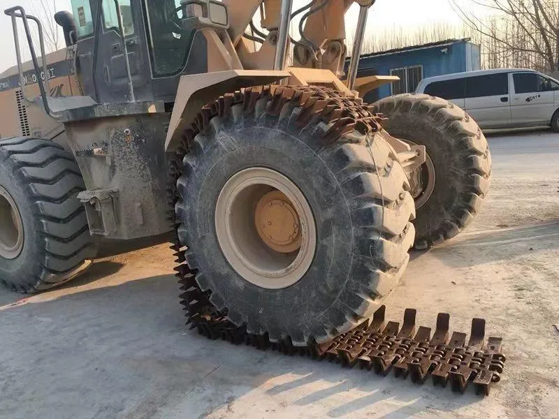 Uni-Loader Skid Steer Chain 40cr Chain Skid Chains Anti Skid Chains for Loading Machines