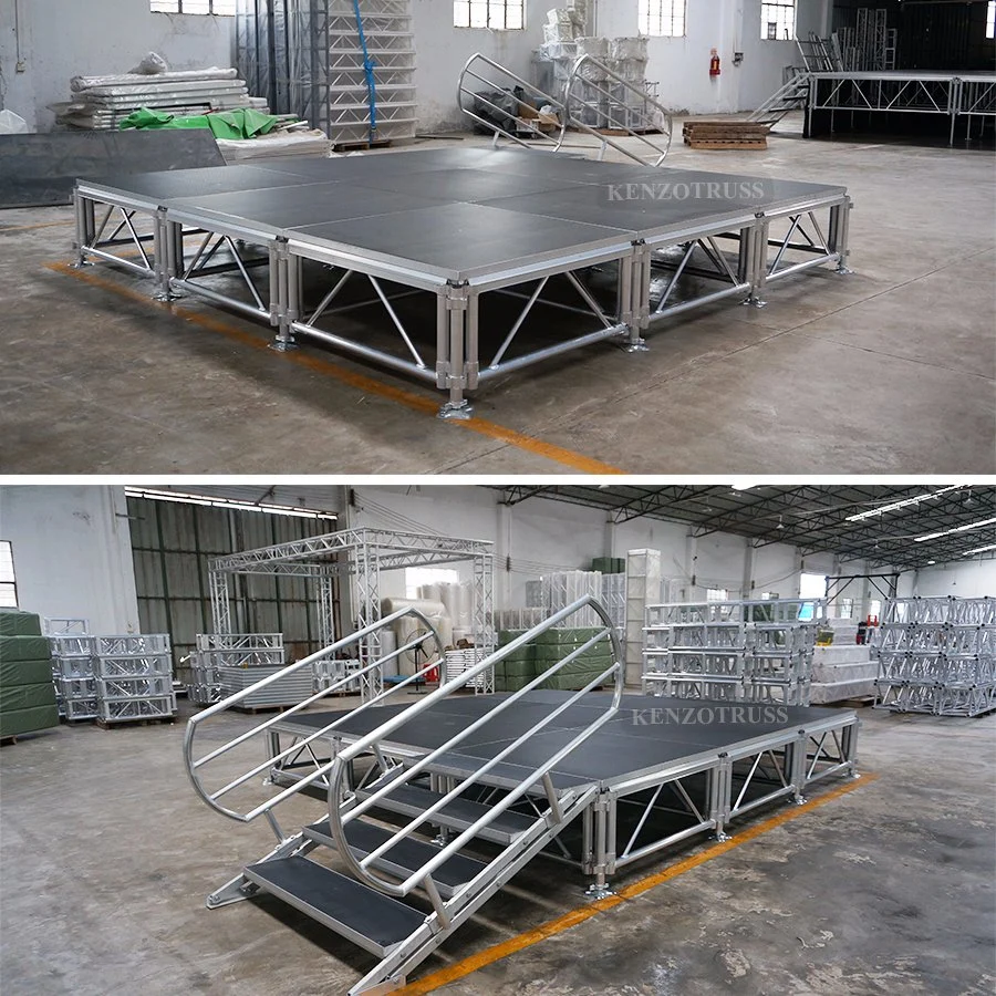 Assembly Modern Wedding Aluminum Stages Frame