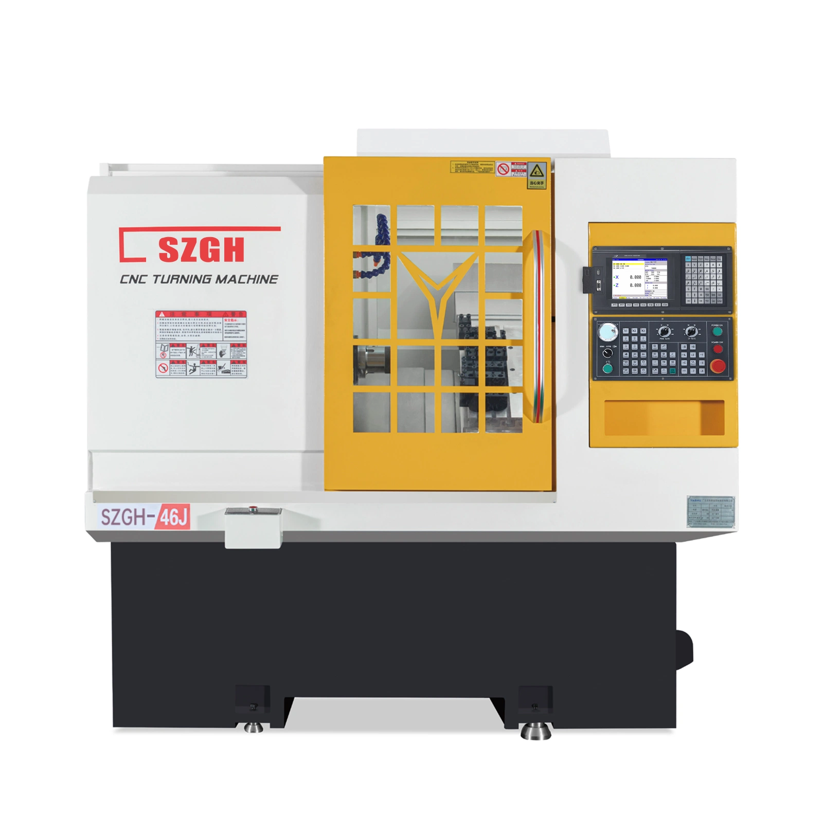 Precio de fábrica aprobado por la CE 3 eje Estándar de tipo torno CNC Controlador para la combinación de la máquina de fresado con puerto de comunicación USB+RS232 Soporte de la torreta