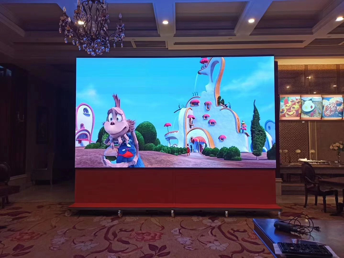 P2.0 High Definition Video Module Stage Presentation LED Advertising Display