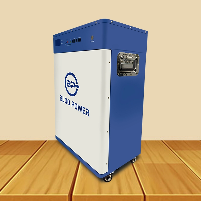 Bloopower 5kw fuera de la red las baterías de litio para el hogar sistema UPS Solutions Aparato de alimentación de alta densidad de energía