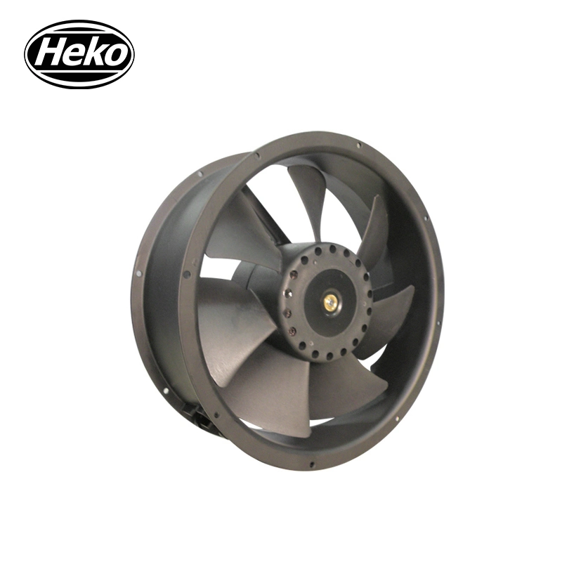 Heko ce215mm de aleación de aluminio compacto ahorra espacio Blade ventilador axial de la hoja de diseño