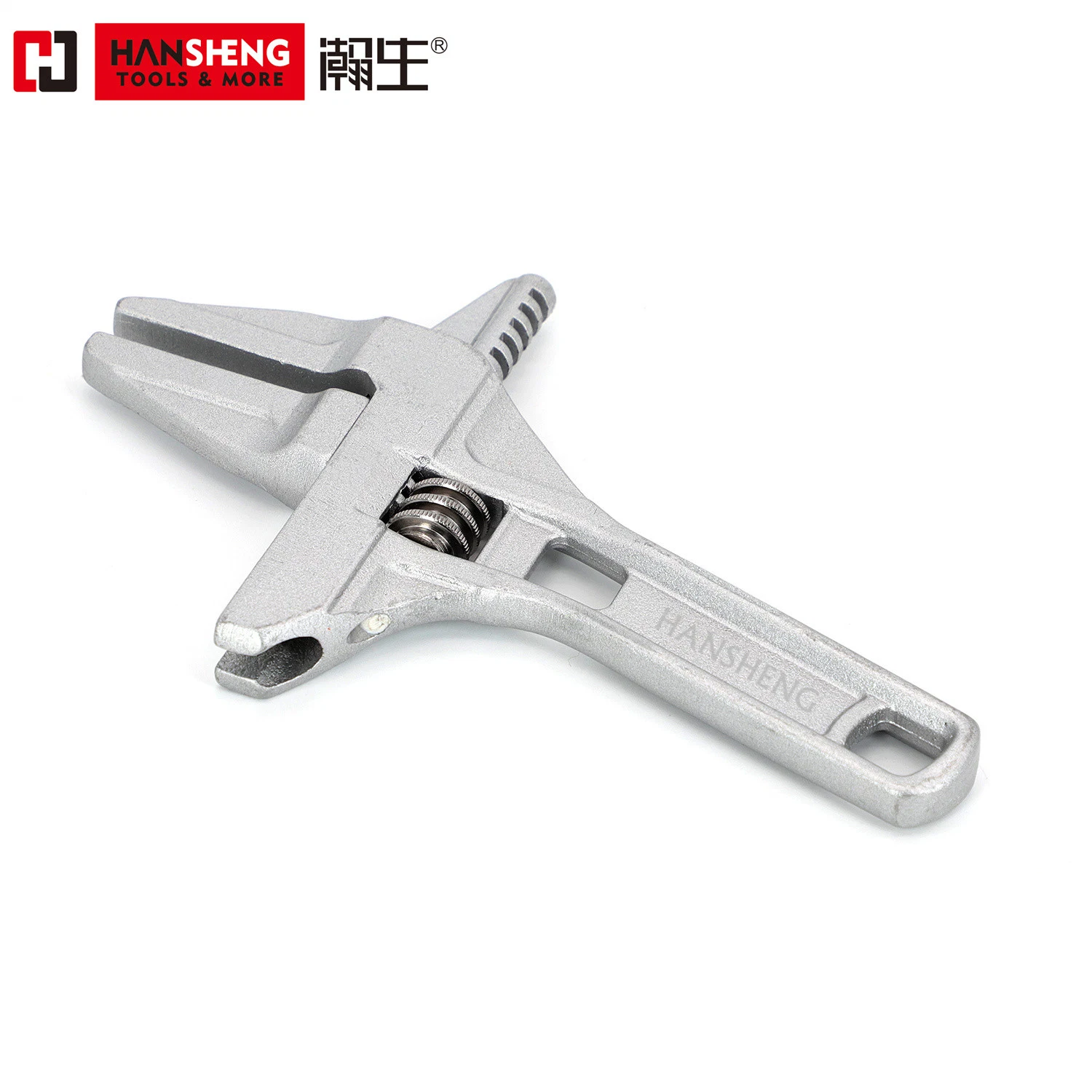 Professional Adjustable Wrench, Hand Tools,Hardware,Made of Carbon Steel, Chrome, Nickel, Black Nickel or Pearl Nickel Plated, with PVC Hanlde, One-Hand Operate