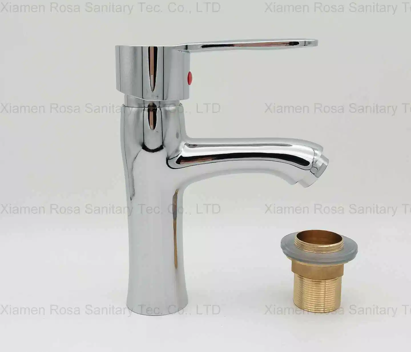 Sanitary Ware Low Cost Economic Basin Faucet Water Mixer Cold and Hot Water for Middle East Asia Especially for India Market, Low Price with Full Set Parts